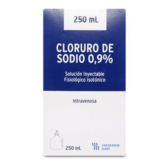 Cloruro de sodio 0,9 % Solución inyectable 250 ml