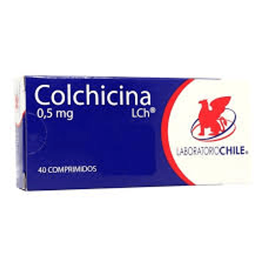 Colchicina 0,5 mg 40 comprimidos