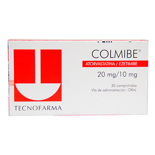 Colmibe 20 mg / 10 mg, 30 comprimidos