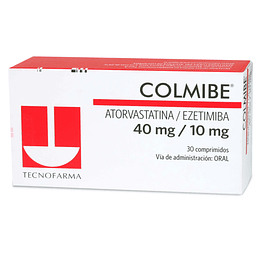 Colmibe 40 mg / 10 mg , 30 comprimidos
