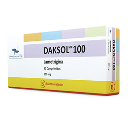 Daksol 100 mg 28 Comprimidos