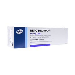 Depo-Medrol 40 mg Jeringa inyectable