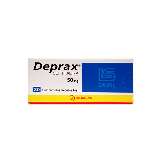 Deprax 50 mg 30 comprimidos