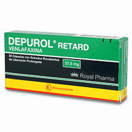 Depurol Retard 37,5 mg 20 cápsulas 