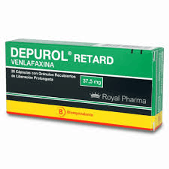 Depurol Retard 37,5 mg 20 cápsulas 