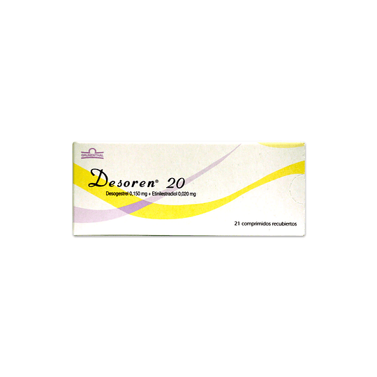 Desoren-20, 21 comprimidos