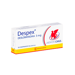 Despex (Bioequivalente) Desloratadina 5mg 30 Comprimidos Recubiertos