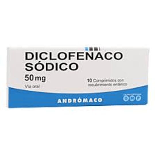 Diclofenaco 50 mg 10 comprimidos