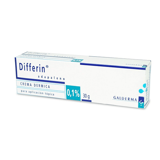 Differin 0,1 % Crema tópica 30 gramos 