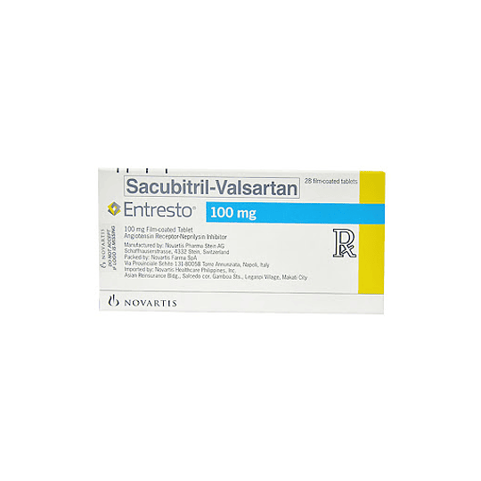 Entresto Valsartan 100mg 28 comprimidos recubiertos 