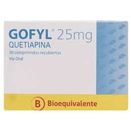 Gofyl 25 mg 30 comprimidos
