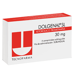 Dolgenal SL 30 mg 4 comprimidos sublinguales