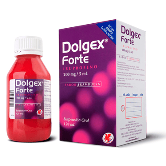 Dolgex Forte 200 mg / 5 ml Suspensión 120 ml