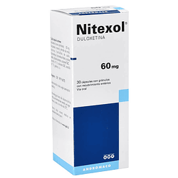 Nitexol 60 mg 30 comprimidos