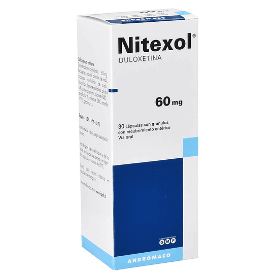 Nitexol 60 mg 30 comprimidos