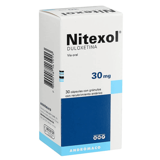 Nitexol 30 mg 30 comprimidos