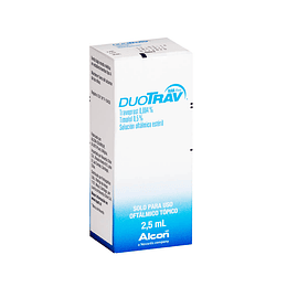 DuoTrav Back Free Solución oftálmica 2,5 ml