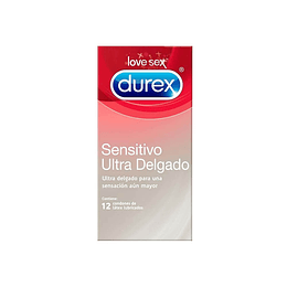 Durex Sensitivo Ultra delgado 12 unidades