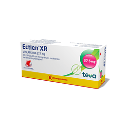 Ectien XR (B) Venlafaxina 37.5mg 30 Cápsulas Prolongadas