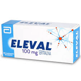 Eleval Sertralina 100 mg 30 comprimidos 