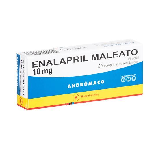 Enalapril Maleato 10 mg 20 comprimidos