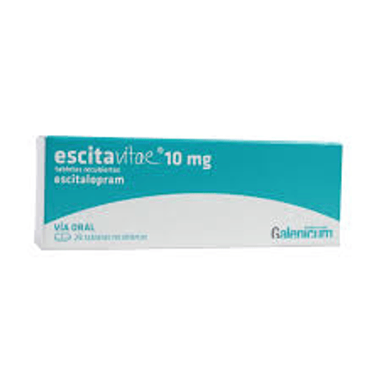 Escitavitae Escitalopram 10 mg 28 tabletas