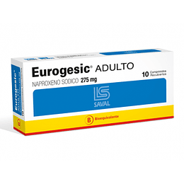 Eurogesic (Bioequivalente) 275 mg 10 comprimidos Naproxeno