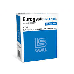 Eurogesic Infantil 125 mg / 5 ml suspensión 60 ml Naproxeno Infantil
