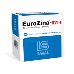 Eurozina RE 500 mg 100 comprimidos