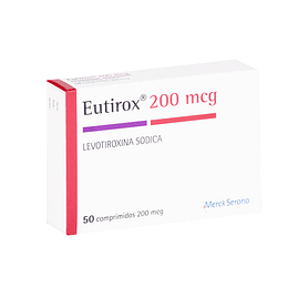 Eutirox 200 mcg 50 comprimidos