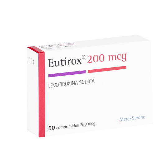 Eutirox 200 mcg 50 comprimidos