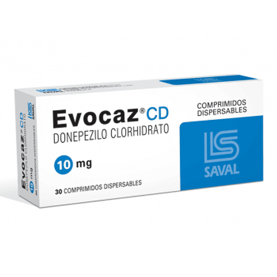 Evocaz CD Donepezilo 10mg 30 Comprimidos Dispersables