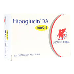 Hipoglucin DA 500 / 2,5 mg 30 comprimidos
