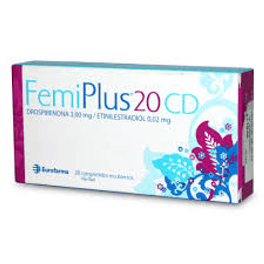 FemiPlus 20 3mg/0.02mg 28 Comprimidos Recubiertos 
