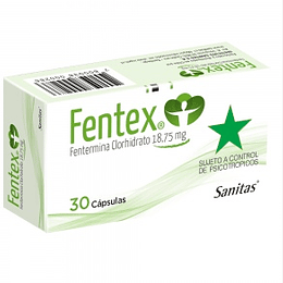 Fentex 18,75 mg 30 cápsulas (Disponible solo para compra en Local)