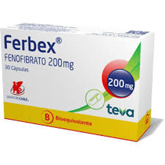 Ferbex 200 mg 30 comprimidos