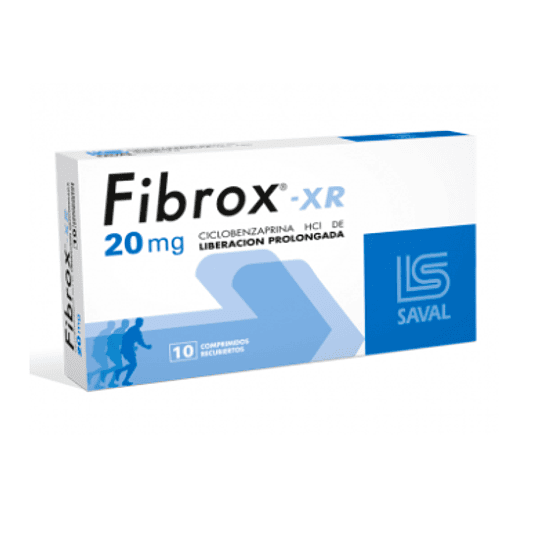 Fibrox XR 20 mg 10 comprimidos 