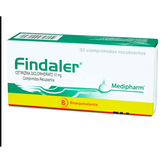 Findaler (B) 10mg 30comprimidos recubiertos