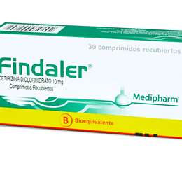 Findaler 10 mg 30 comprimidos