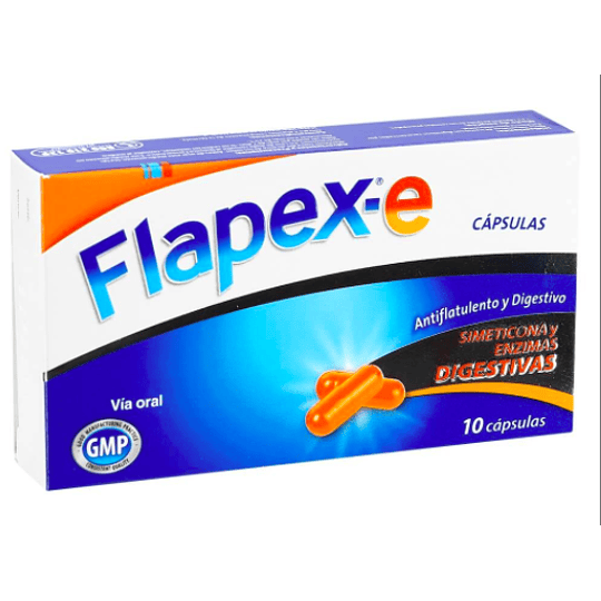 Flapex E 10 cápsulas