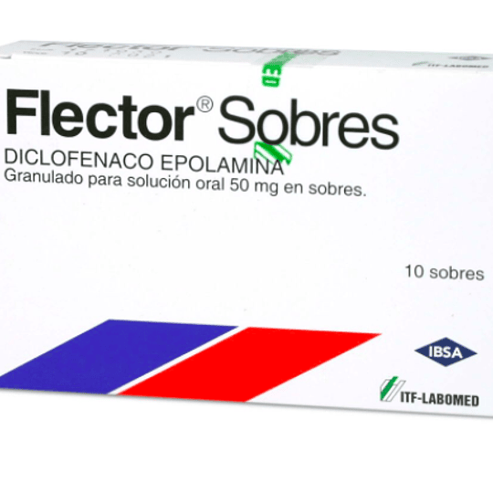 Flector 50 mg 10 sobres