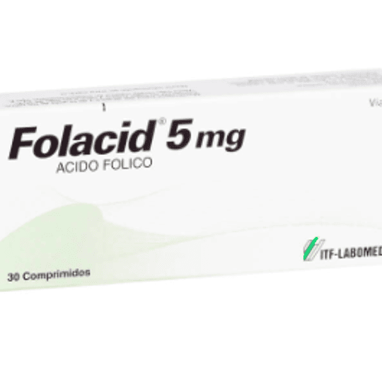 Folacid 5 mg 30 comprimidos