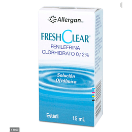 FreshClear 1,12 % Solución oftálmica 15 ml