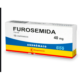 Furosemida 40 mg 12 comprimidos