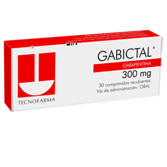 Gabictal 300 mg 30 comprimidos 