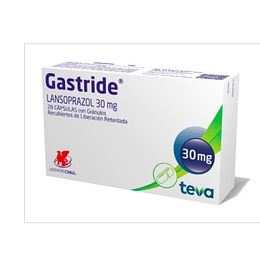 Gastride 30 mg 28 cápsulas