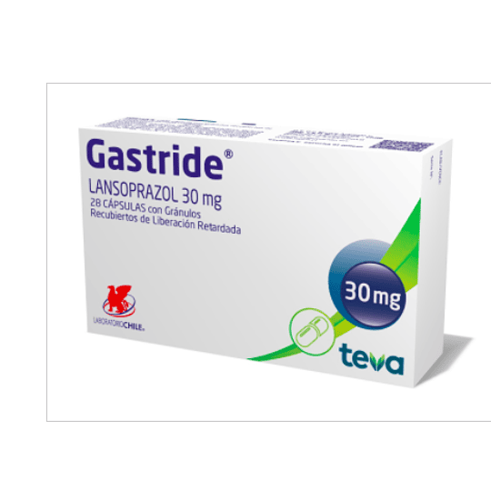 Gastride 30 mg 28 cápsulas