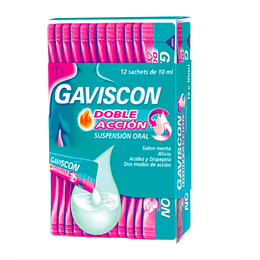Gaviscon Doble acción 12 sachet 10 ml
