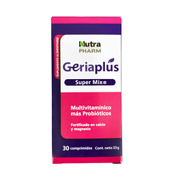 Geriaplus Super Mix 30 comprimidos