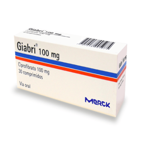 Giabri 100 mg 30 comprimidos